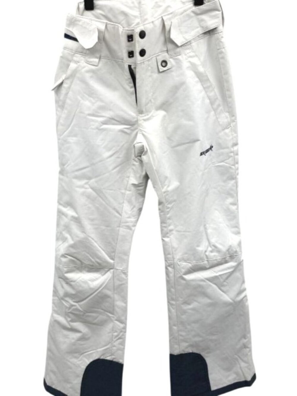 SkiGear Women's White Insulated Snow Pants XS Waterproof Winter Outdoor Wear